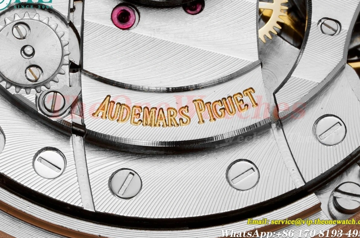 White JJF Royal Offshore 26408 White 44mm RU Oak RG A3126 0316